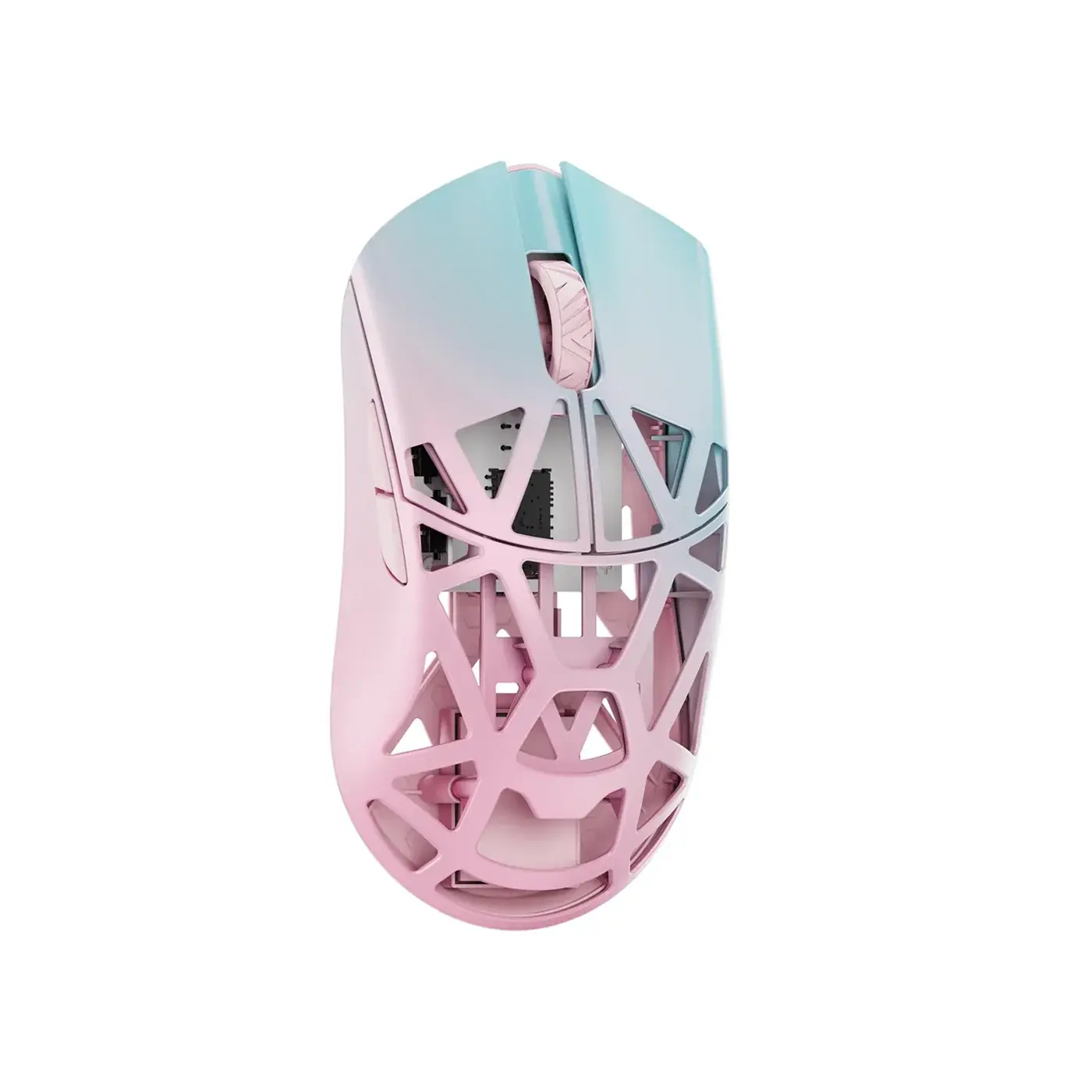 WLmouse Beast X Pro Magnezium Simsiz Mouse — Mavi-Çəhrayı · Deşiksiz